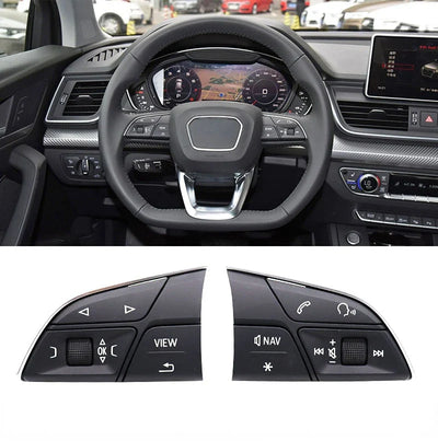 Boutons Commandes Volant Audi A3 A4 A5 Q3 Q5 - en situation - Becquet Voiture