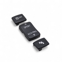 Boutons Console Centrale Modes Conduite Performance BMW Série 4 F32 - vue arrière - Becquet Voiture