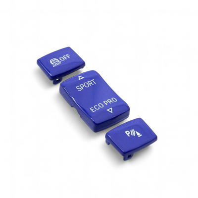 Boutons Console Centrale Modes Conduite Performance BMW Série 4 F32 - vue de profil - Becquet Voiture