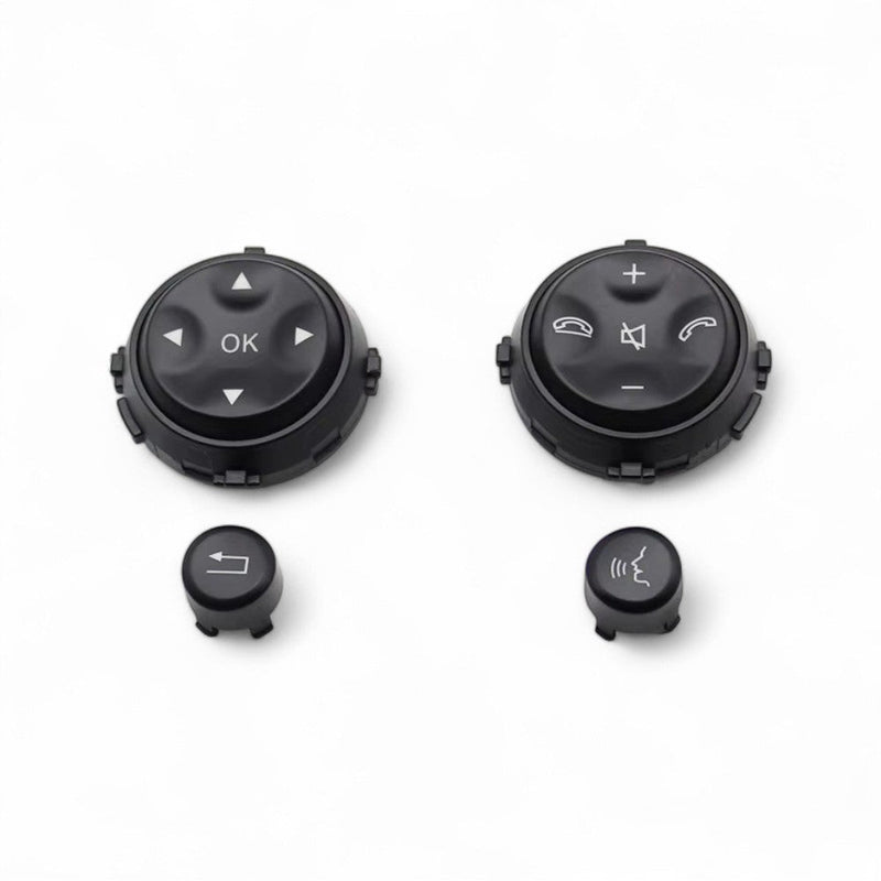 Multifunktionstasten am Lenkrad Mercedes S-Klasse W221 2007–2013 - Draufsicht - Becquet Voiture