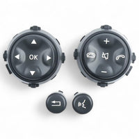 Multifunktionstasten am Lenkrad Mercedes S-Klasse W221 2007–2013 - Seitenansicht - Becquet Voiture