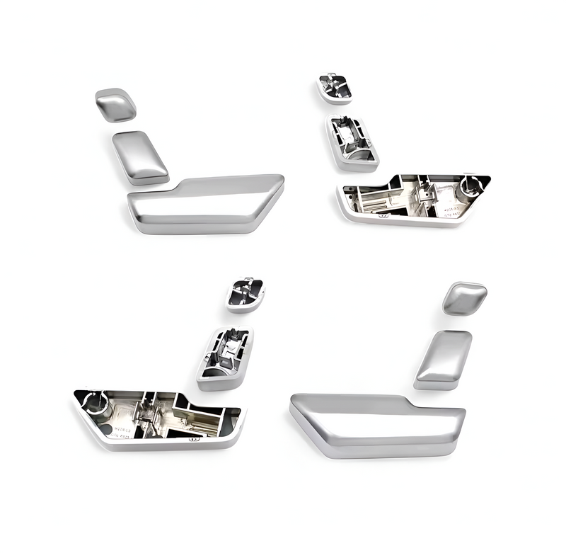 Boutons réglage sièges avant Mercedes Classe E W212 2009-2016 - détail du montage - Becquet Voiture