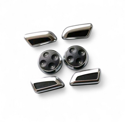 Boutons Réglage Sièges Électriques Audi Q3 I 2011-2019 Noir - vue arrière - Becquet Voiture