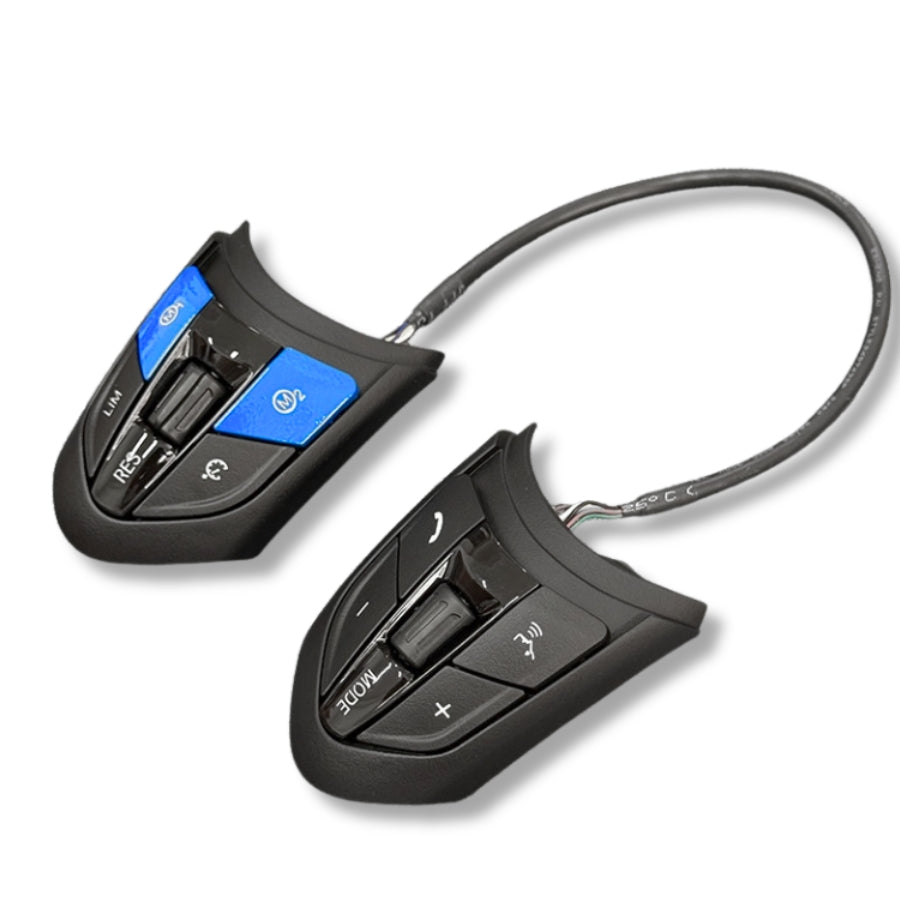 Boutons Volant BMW M1 M2 F10 F20 F30 F80 - vue de face - Becquet Voiture
