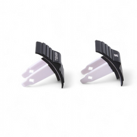 Boutons volume climatisation Porsche Boxster 987 set 2 - installé sur véhicule - Becquet Voiture