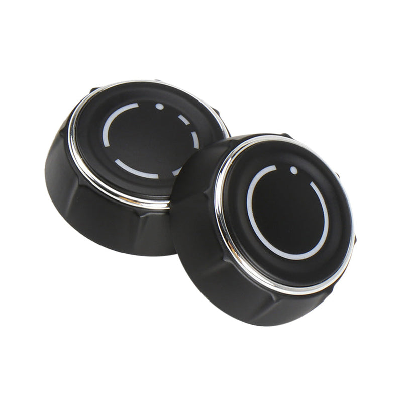 Boutons Volume et PCM Multimédia Porsche Cayenne II 958 Set - installé sur véhicule - Becquet Voiture