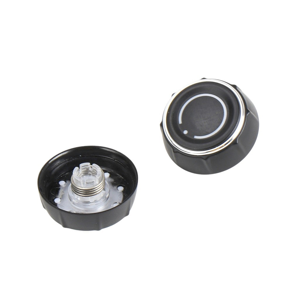 Boutons Volume et PCM Multimédia Porsche Cayenne II 958 Set - vue de face - Becquet Voiture