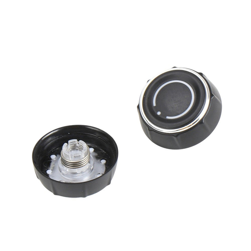 Boutons Volume et PCM Multimédia Porsche Cayenne II 958 Set - vue de face - Becquet Voiture