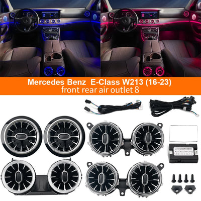 Buse de Turbine Lumière d'Ambiance Mercedes Classe C E S - vue de face 2 - Becquet Voiture