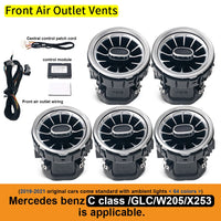 Buse de Turbine Lumière d'Ambiance Mercedes Classe C E S - vue de profil 2 - Becquet Voiture