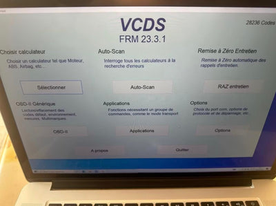 Câble Diagnostic Vagcom VCDS HEX-V2 VAG 1995-2023 - vue arrière - Becquet Voiture
