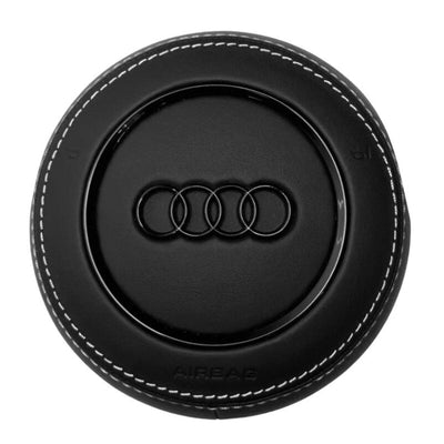 Cache Airbag Audi B8 Cuir Alcantara Avant 2017 - en situation 3 - Becquet Voiture