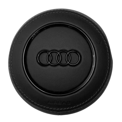 Cache Airbag Audi B8 Cuir Alcantara Avant 2017 - vue de face 4 - Becquet Voiture