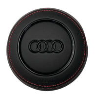 Cache Airbag Audi B8 Cuir Alcantara Avant 2017 - vue de face - Becquet Voiture