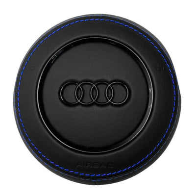 Cache Airbag Audi B8 Cuir Alcantara Avant 2017 - vue de profil 4 - Becquet Voiture