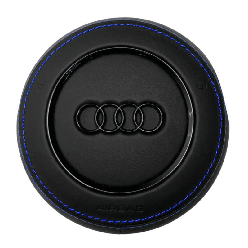 Cache Airbag Audi B8 Cuir Alcantara Avant 2017 - vue de profil 4 - Becquet Voiture