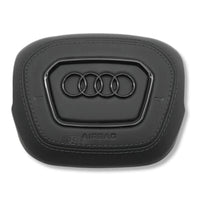 Cache Airbag Audi B9.5 Cuir Alcantara Coutures - packshot studio - Becquet Voiture