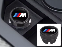 Cache Allume Cigare BMW M Logo Luxe Sport - vue de profil - Becquet Voiture