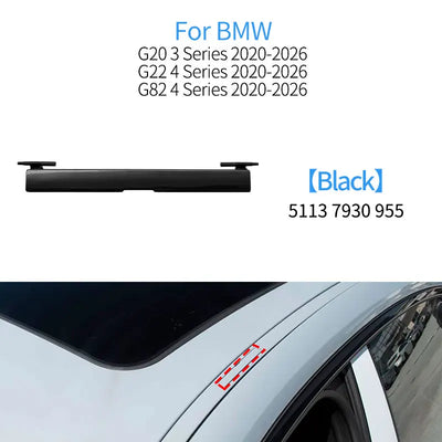 Cache Antenne de Toit BMW G20 G22 G82 Séries 3 et 4 - détail du montage - Becquet Voiture