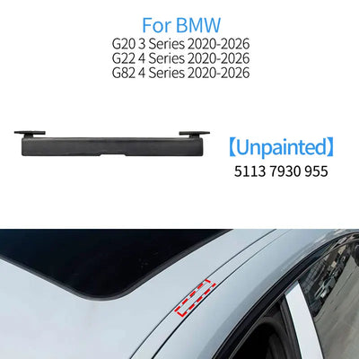 Cache Antenne de Toit BMW G20 G22 G82 Séries 3 et 4 - vue rapprochée - Becquet Voiture