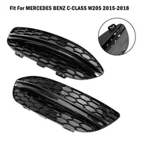 Abdeckung Frontscheibenheizung Mercedes C-Klasse W205 2015–2018 - Montagedetail - Becquet Voiture