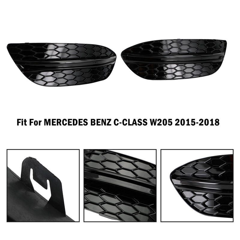 Abdeckung Frontscheibenheizung Mercedes C-Klasse W205 2015–2018 - Studio-Packshot - Becquet Voiture