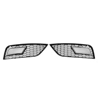 Waben-Abdeckung für Nebelscheinwerfer Audi A4 B8.5 2013–2015 - Vorderansicht - Becquet Voiture