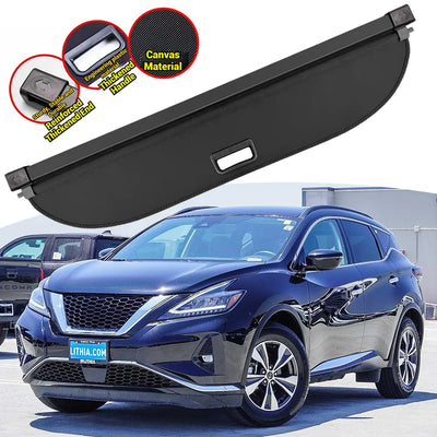 Cache-Bagages Rétractable Nissan Murano 2015-2024 - vue de face - Becquet Voiture