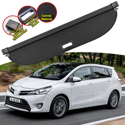 Cache-Bagages Rétractable Toyota Verso 2009-2018 - vue de face - Becquet Voiture