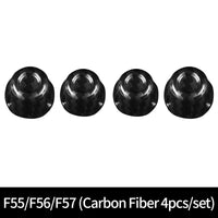 Cache Bouton Climatisation Mini Cooper F55 F56 F57 - détail du montage - Becquet Voiture