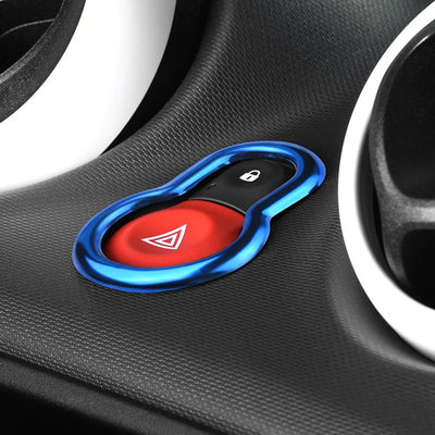 Cache Bouton de Verrouillage Smart 453 Fortwo Forfour - installé sur véhicule - Becquet Voiture