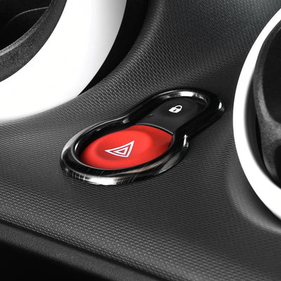 Cache Bouton de Verrouillage Smart 453 Fortwo Forfour - vue de trois-quarts - Becquet Voiture