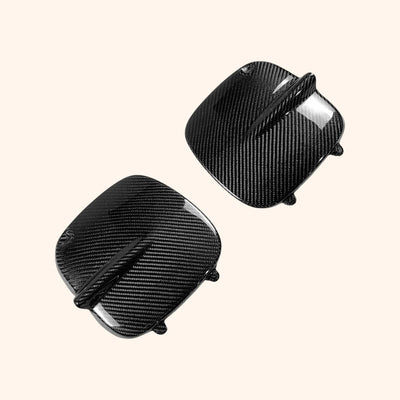 Cache Carbone Pare-Chocs Avant Subaru Impreza WRX STI GC8 1998-2000 - vue arrière - Becquet Voiture