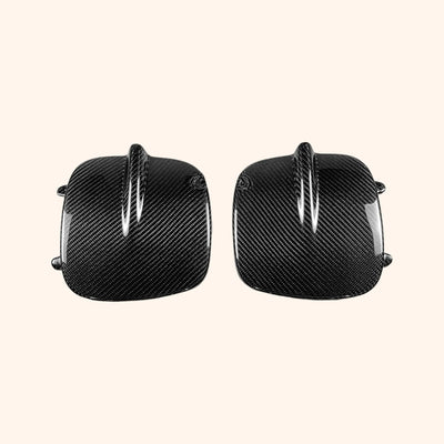 Cache Carbone Pare-Chocs Avant Subaru Impreza WRX STI GC8 1998-2000 - vue de trois-quarts - Becquet Voiture