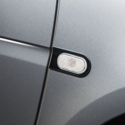 Cache Clignotant Latéral Inox Smart 453 Fortwo - installé sur véhicule - Becquet Voiture