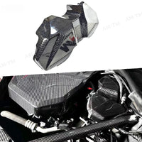 Cache Cosse de Batterie Carbone BMW G20 G22 2020-2024 - vue de face - Becquet Voiture