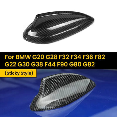 Cache d'Antenne Carbone BMW F30 G20 M3 M4 M5 - détail du montage - Becquet Voiture