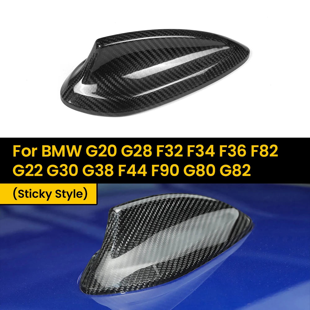 Cache d'Antenne Carbone BMW F30 G20 M3 M4 M5 - vue de face - Becquet Voiture