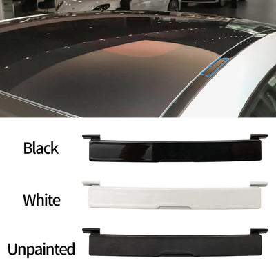 Cache de Barre de Toit Porsche Taycan 9J1 2019-2026 - vue de trois-quarts - Becquet Voiture