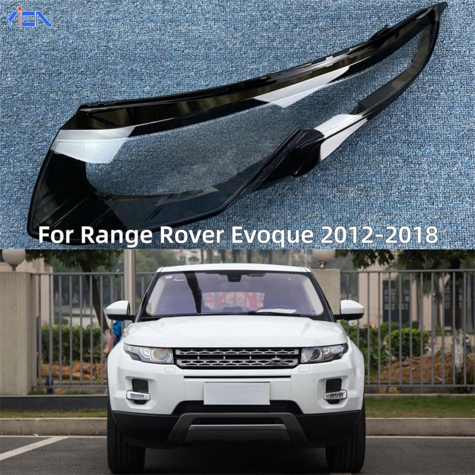 Cache de Phare Range Rover Evoque 2012-2018 - vue de face - Becquet Voiture