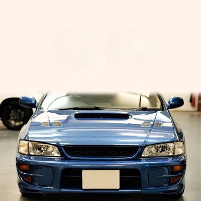 Cache de Phares Fibre de Verre Subaru Impreza GC8 WRX STI - vue de face - Becquet Voiture