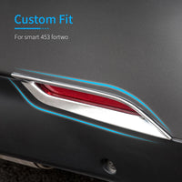 Decorative Outer Trim Cover for Smart Fortwo 453 - rear view - Becquet Voiture