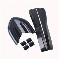 Cache-Embouts de Barres de Toit Hyundai Tucson 2004-2008 - vue arrière - Becquet Voiture