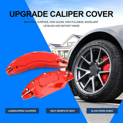 Cache Étrier de Frein Tesla Model Y 2020-2024 - vue de profil - Becquet Voiture