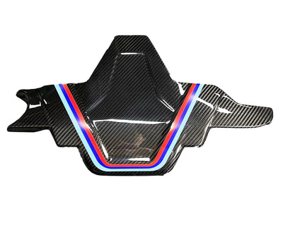 Cache Moteur Carbone BMW M5 F90 V2 - vue de face - Becquet Voiture