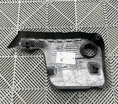 Cache Moteur Fibre Carbone BMW F80 F82 F83 - vue arrière - Becquet Voiture