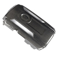 Cache Moteur Fibre Carbone VW Golf 7 GTI - vue de profil - Becquet Voiture