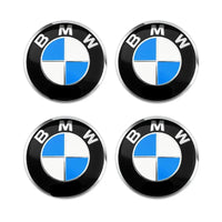 Cache Moyeu Jante BMW 56mm 68mm Noir - packshot studio - Becquet Voiture