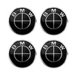 Cache Moyeu Jante BMW 56mm 68mm Noir