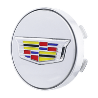 Cache Moyeu LED Cadillac 67mm ABS Pack 4 Lumineux - vue arrière - Becquet Voiture